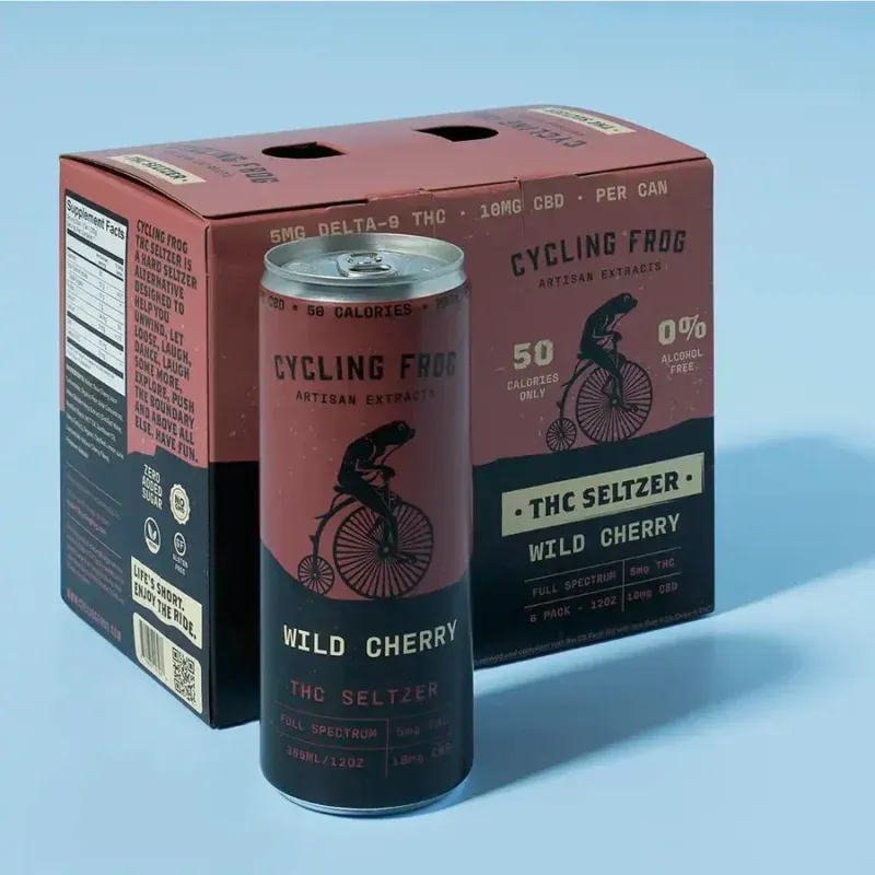 Cycling Frog THC Seltzer