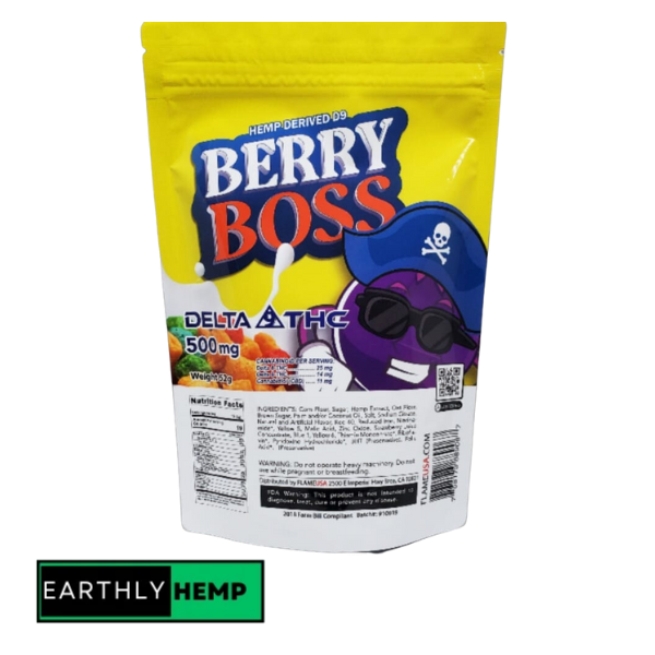 Berry Boss Delta 9 THC – 500mg
